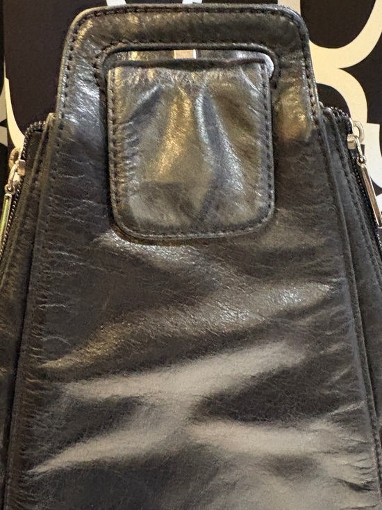 HOBO Handbags - HOBO Black Leather Backpack Slouchy Vintage Style.